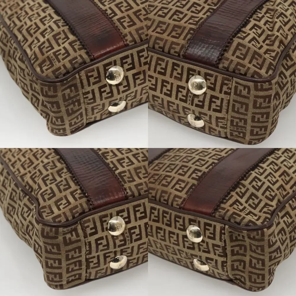 Fendi Zucchino Tote Bag Beige